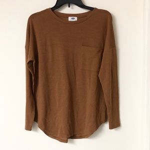 Camel Long-sleeve Tee